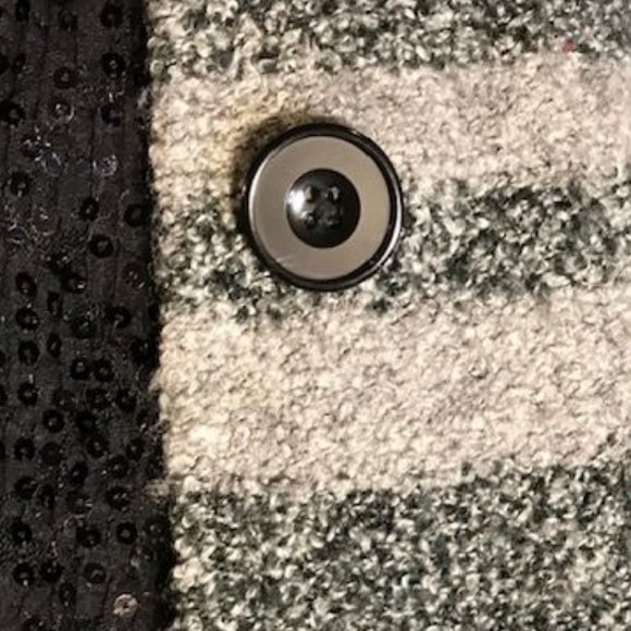 NWOT Jones New York Stripe Duster Cardigan - Picture 14 of 16